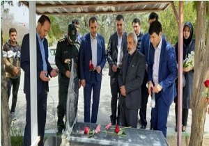 گلزار شهداو قطعه هنرمندان بهشت محمدی سنندج غبارروبی شد