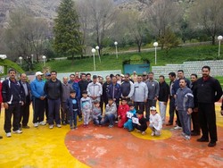 بر گزاری راهپیمایی کارکنان ارتش