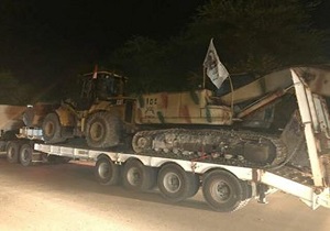 یگان مهندسی حشدالشعبی برای مقابله با سیل وارد ایران شد