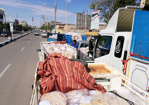 نان&zwnj;های مهربانی از سرایان تا مناطق سیل زده