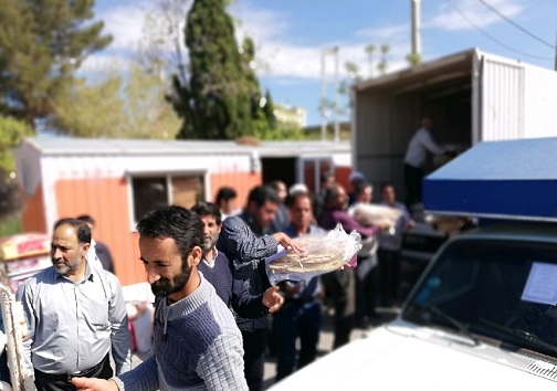 نان&zwnj;های مهربانی از سرایان تا مناطق سیل زده