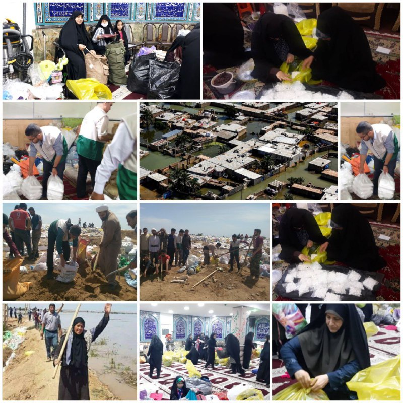 آخرین اخبار از مناطق سیل&zwnj;زده شنبه ۲۴ فروردین ماه+تصاویر