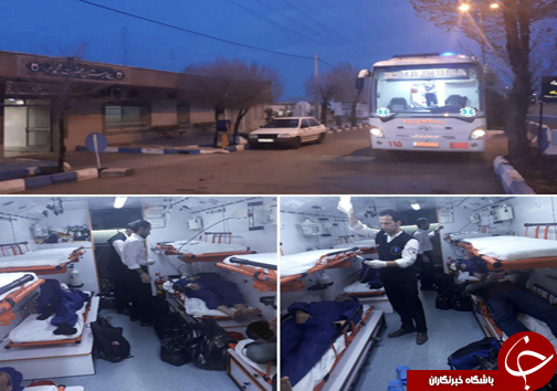 واژگونی اتوبوس در اصفهان یک کشته و ۱۸ مصدوم برجا گذاشت