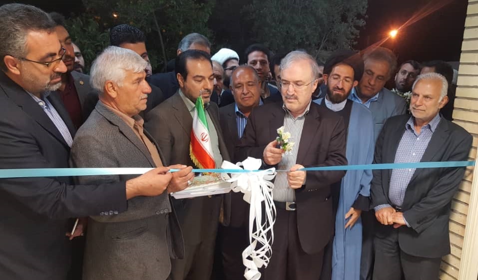 افتتاح مرکز خدمات جامع سلامت و ساختمان شبکه بهداشت و درمان سروستان