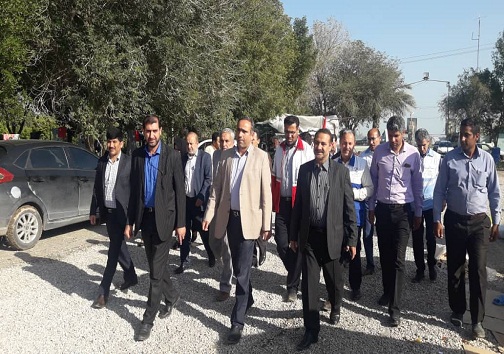 بازدید روزانه رئیس دادگستری و دادستان عمومی و انقلاب شوش از روند امدادرسانی به سیل زدگان+تصاویر