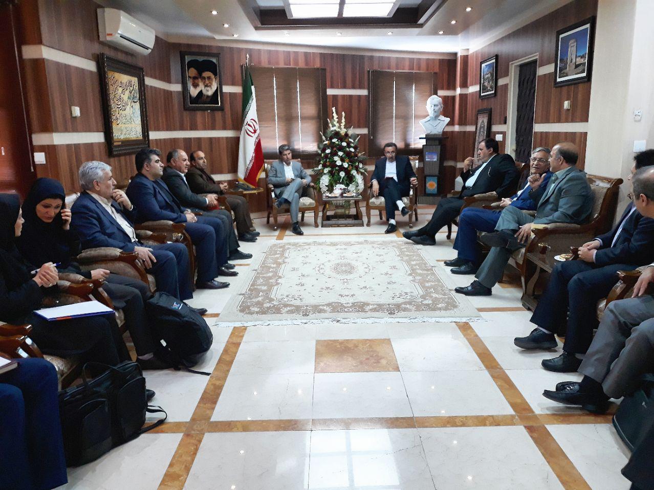 دیدار سرپرست فدراسیون والیبال با استاندار آذربایجان غربی