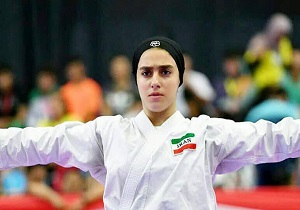 «فاطمه صادقی» نماینده کاراته ایران در المپیک ساحلی شد