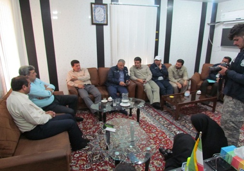 نحوه خدمات رسانی به سیل زدگان در بستان بررسی شد