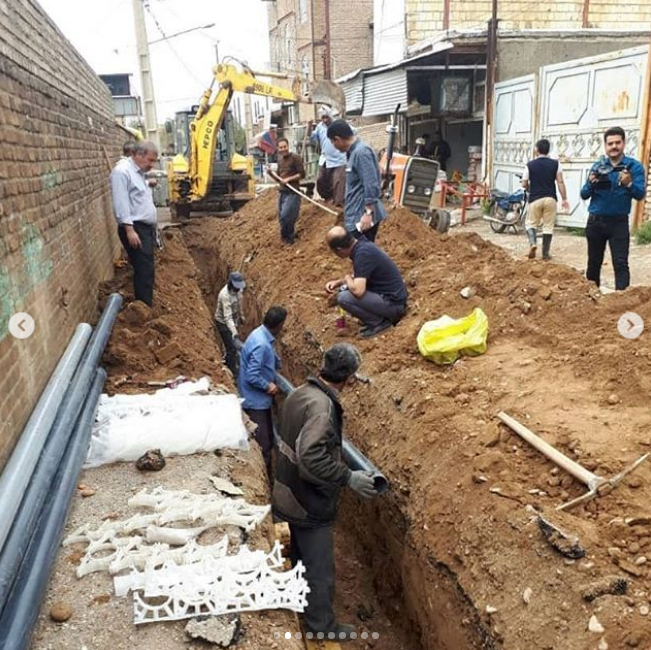شریح اقدامات ارتباطی شرکت مخابرات ایران در مناطق سیل زده