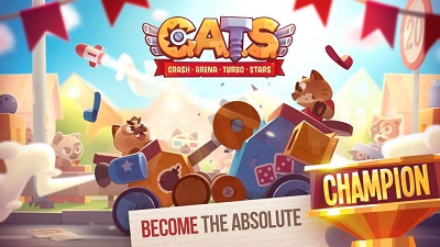 دانلود CATS: Crash Arena Turbo Stars 2.19 بازی آنلاین مبارزه ربات&zwnj;ها برای اندروید