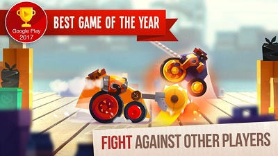 دانلود CATS: Crash Arena Turbo Stars 2.19 بازی آنلاین مبارزه ربات&zwnj;ها برای اندروید