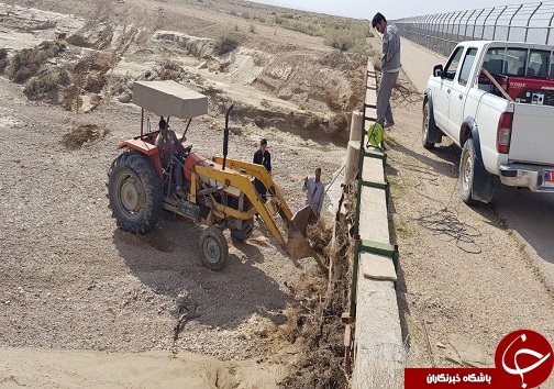 جرای تمهیدات لازم برای جلوگیری از ورود سیلاب به داخل منازل+ تصاویر