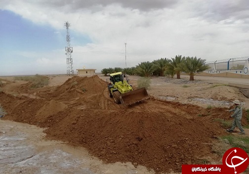 جرای تمهیدات لازم برای جلوگیری از ورود سیلاب به داخل منازل+ تصاویر