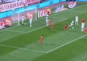 اولین گل پرسپولیس به سایپا + فیلم