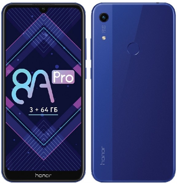 گوشی آنر 8A Pro با پردازنده Helio P35 SoC معرفی می&zwnj;شود+تصاویر
