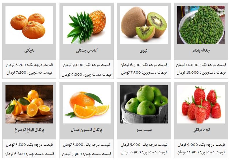 کاهش قیمت میوه&zwnj;های بهاری در تره بار
