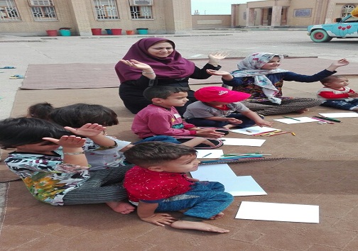 ادامه امداد فرهنگی کانون پرورش فکری در مناطق سیل&zwnj;زده خوزستان