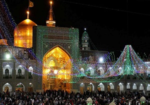 عرض ارادت به ساحت مقدس امام رضا (ع) در آستانه نیمه شعبان + فیلم