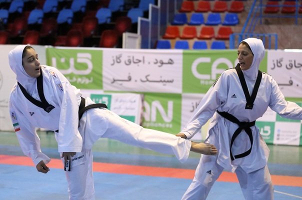 کسب مقام کشوری دختران تکواندوکار گیلانی