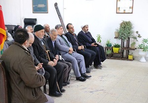افتتاح نمایشگاه عکس آثار شهید هنرمند " غلامرضانریمان " در بیجار