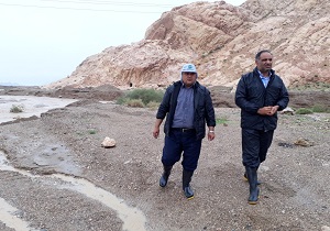 بارش باران در بافق خسارت نداشت