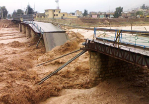 کانال مرکزی عامل وقوع سیل در شهرستان کوهدشت است