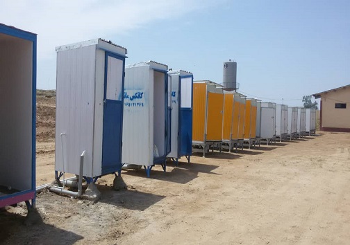 ارائه خدمات پزشکی و بهداشتی به سیل زدگان مستقر در اردوگاه جوادالائمه حمیدیه+تصاویر