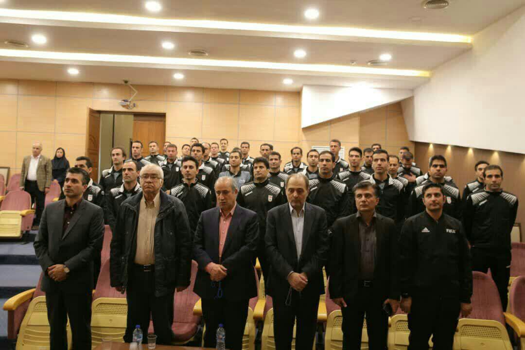 حضور داور کرمانی در دوره بازآموزی داوران لیگ برتر فوتبال