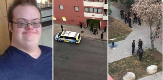 قتل یک فرد مبتلا به سندرم داون در سوئد تنها به دلیل در دست داشتن یک تپانچه اسباب بازی!