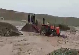 سیل در روستای «گسک» + فیلم