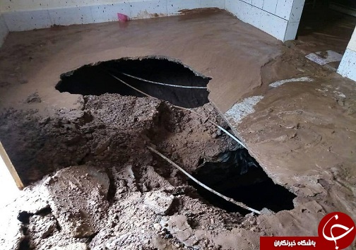 تصاویری از خسارت سیل در خراسان جنوبی