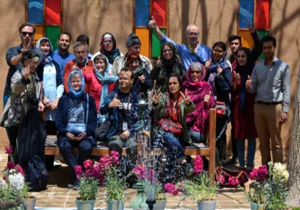 بازدید گردشگران فرانسوی از شهرستان اقلید