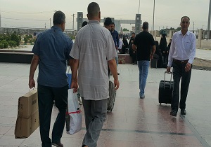 تردد روزانه دو تا سه هزار شهروند عراقی و ایرانی از مرز شلمچه
