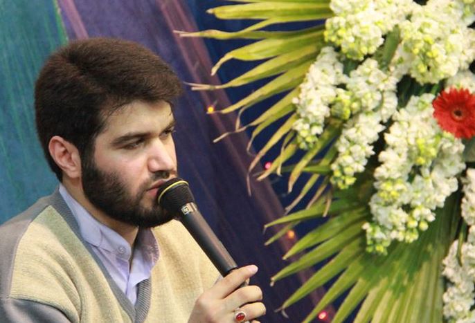 حضور مداح معروف در شهر پلدختر به مناسبت ولادت حضرت علی اکبر
