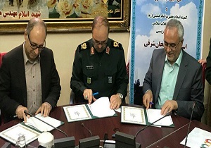 قرارداد احداث ۱۸۰۰ مسکن بین بسیج سازندگی و بنیاد مسکن منعقد شد