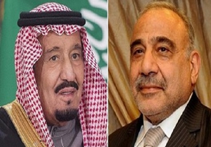 دیدار عادل عبدالمهدی با ملک سلمان در ریاض