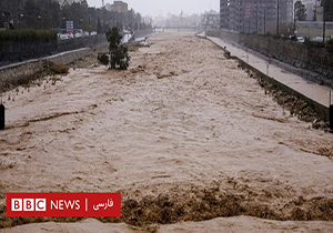 ماهی گرفتن رسانه‌های بیگانه از آب گل‌آلود سیل ایران + فیلم