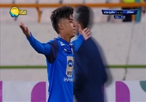 گل اول استقلال به ماشین سازی مورخ ۲۸ فروردین ۹۸ + فیلم