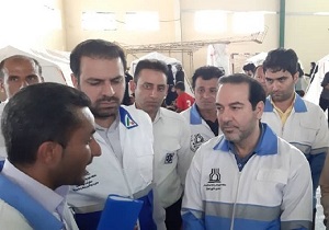 بازدید معاون بهداشت وزارت بهداشت از مناطق سیل زده خوزستان
