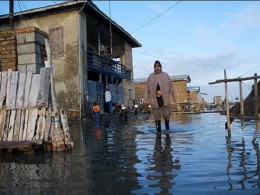 میزان آبگرفتگی شهر گمیشان محدود است