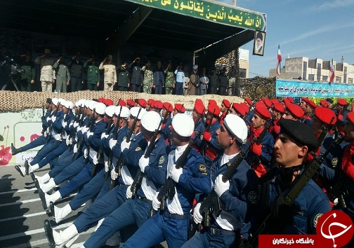 آغاز مراسم روز ارتش جمهوری اسلامی در بیرجند