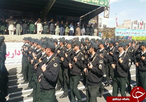 آغاز مراسم روز ارتش جمهوری اسلامی در بیرجند