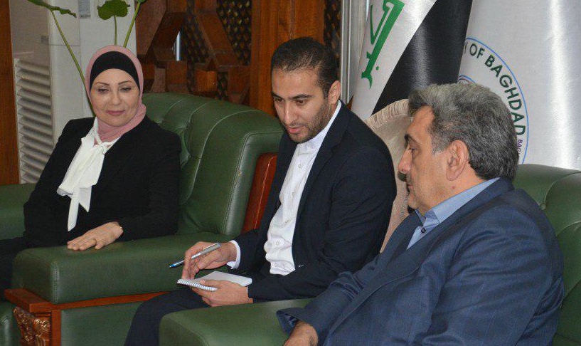 حناچی با شهردار بغداد دیدار کرد