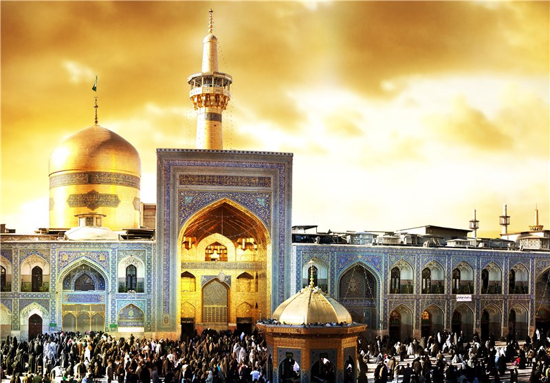 تشرف فعالان فرهنگی ترکیه و آلمان به حرم رضوی