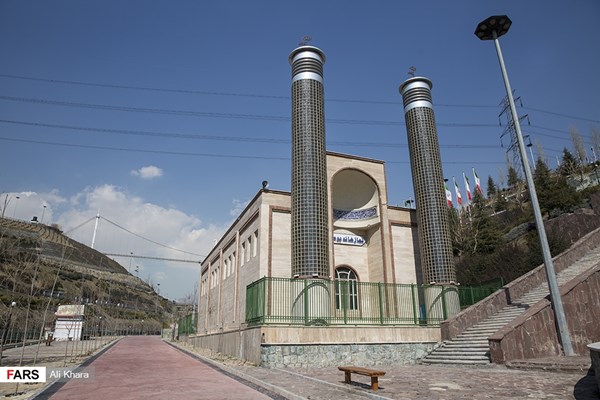 تهران را از روی پل معلق آسمان ببینید + تصاویر