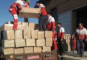 ارسال ۷۰۰ پکیج غذایی به حادثه دیدگان سیل استان گلستان