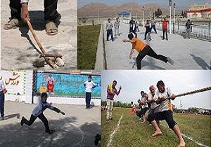 برگزاری جشنواره بازی‌های بومی محلی در درح و آیسک