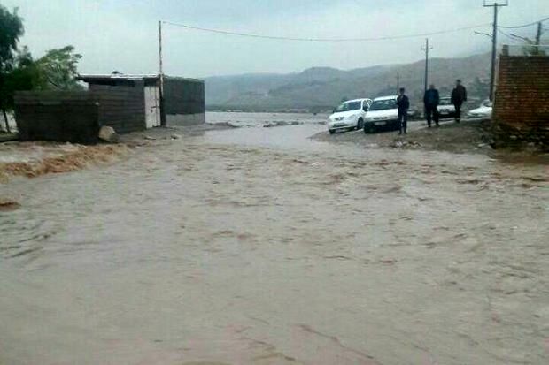 مرگ دو کودک در سیلاب