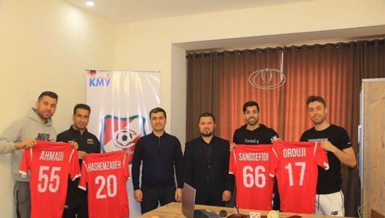 کوچ دسته&zwnj;جمعی بازیکنان مس سونگون به تاجیکستان