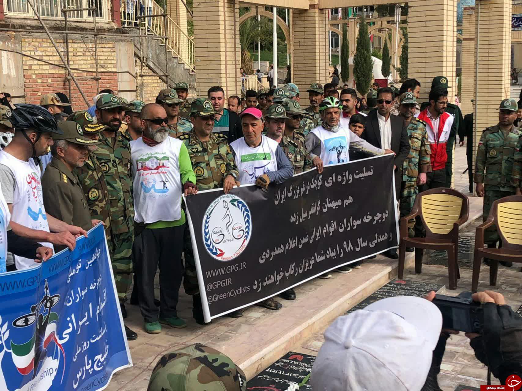 آغاز تور ملی دوچرخه سواری خلیج فارس از کرمان + تصاویر